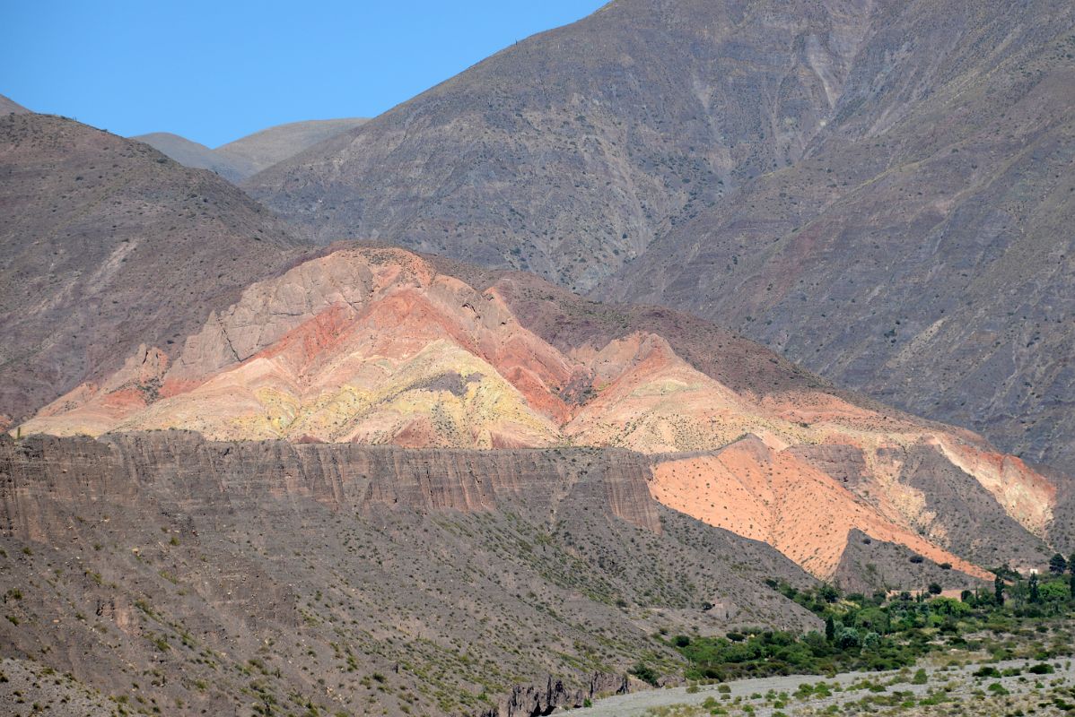 26 Colourful Hill To The West From Archaeologists Monument At Pucara de Tilcara In Quebrada De Humahuaca